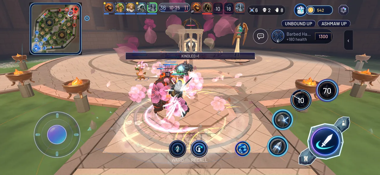 A hero turning a Conquest fight with an ultimate
